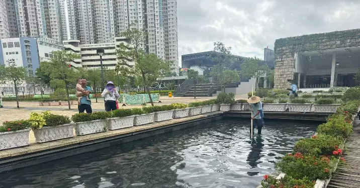 元朗​區議員聯手推動天秀路公園水體及設施升級