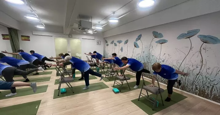 油尖區耆樂警訊瑜伽班