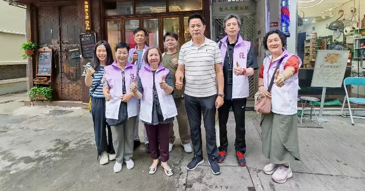 旺角耆樂義工隊 探訪活動