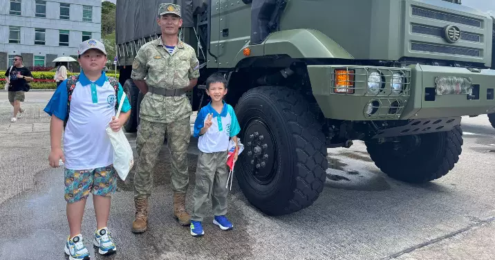 總體國家安全觀 • 參觀昂船洲軍營