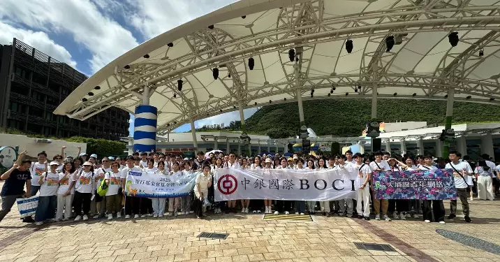 大埔青網青年義工接待內地基層學生@愛心同遊海洋公園