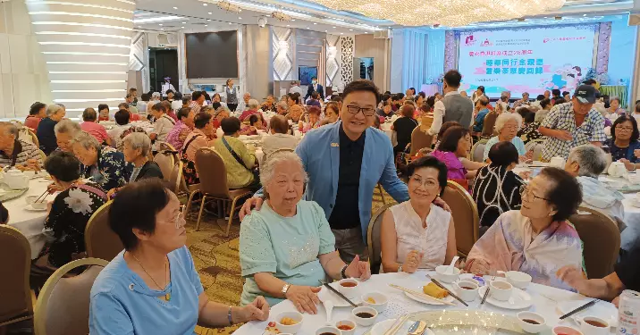 慶祝香港特區成立28周年 睦鄰同行念親恩 耆樂茶聚慶回歸