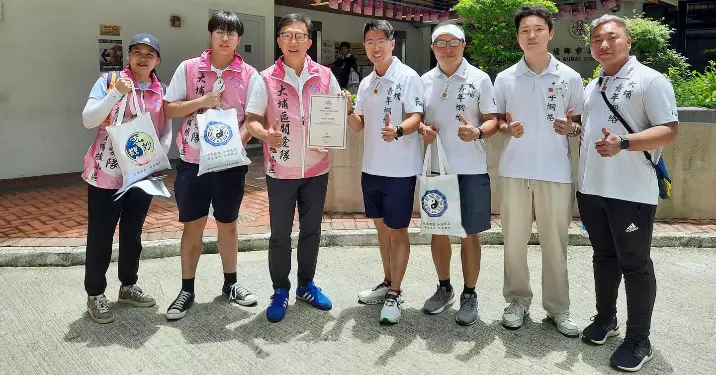 大埔青年陽光活力送關愛