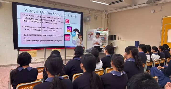 灣仔警區｜校園防罪講座