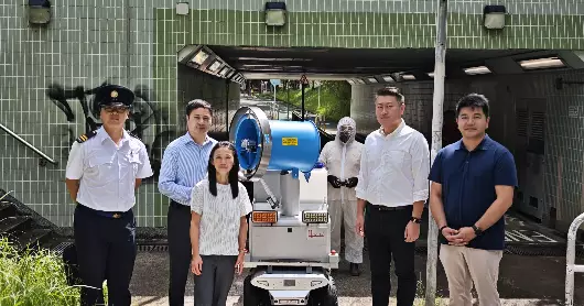 新型滅蚊利器投入北區 視察工作成效