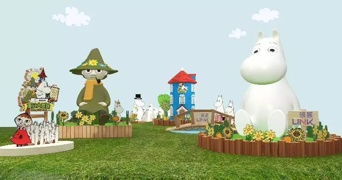 「領展 X 姆明 夏日大冒險」姆明一族驚喜登陸三大商場