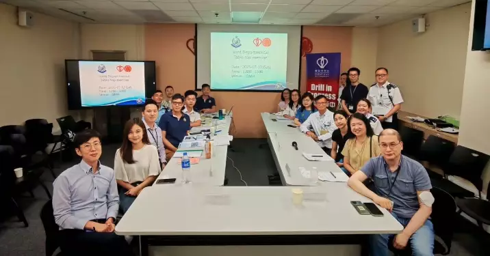 西區警區|瑪麗醫院新大樓跨部門桌上演練及疏散演習