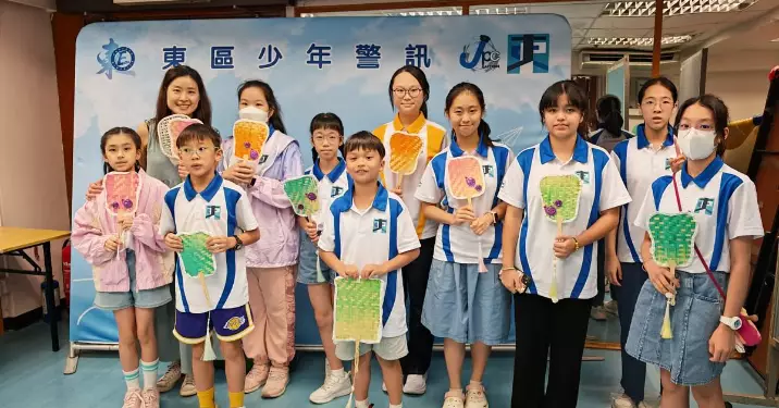 東區少年警訊暑期活動 — 竹編扇子工作坊與小小手沖咖啡師體驗