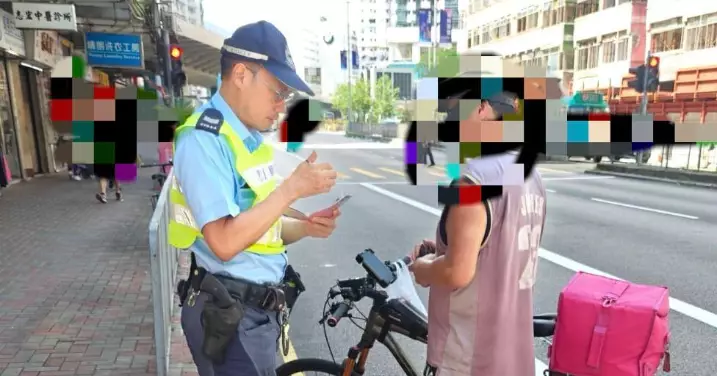 九龍城警區–單車、行人通行安全宣傳日