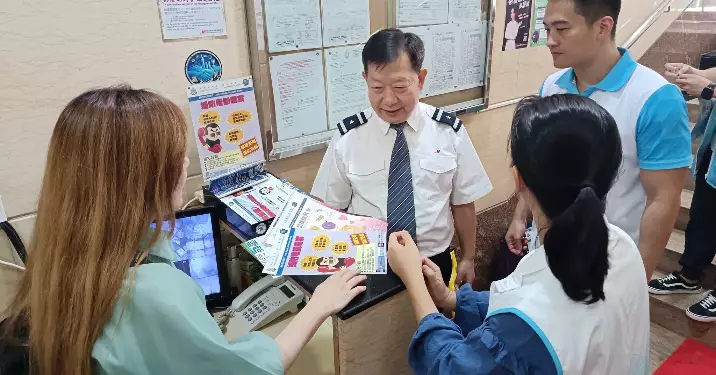 港島總區防罪宣傳深入社區 聯同物管公司強化安全網絡