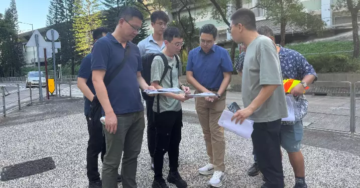 麥成灝聯羅曉楓議員視察太和巴士總站擴建 多項措施改善交通擠塞