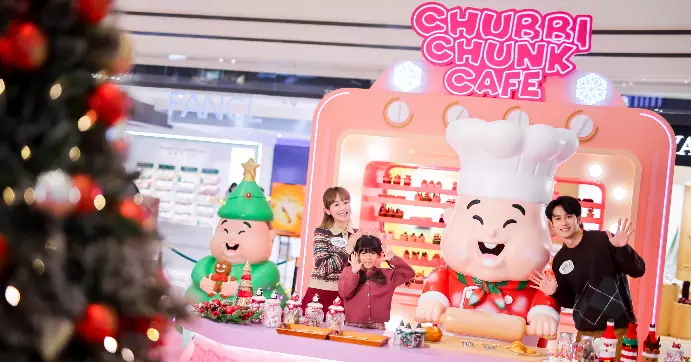 圍方聯乘本地潮玩設計師 6大沉浸式甜蜜打卡區 Chubbi Chunk全新造型及隱藏特別版