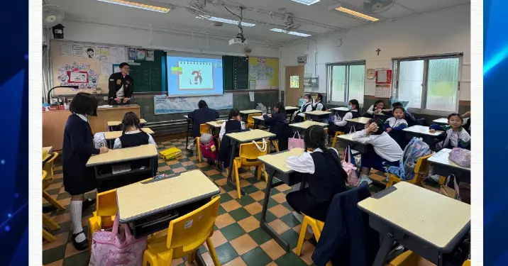 九龍城區少年警訊學校支會 – 天神嘉諾撒學校 「少訊會員招募講座 」