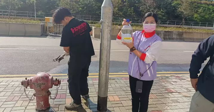 元朗區議員關注柏瓏食水安全問題