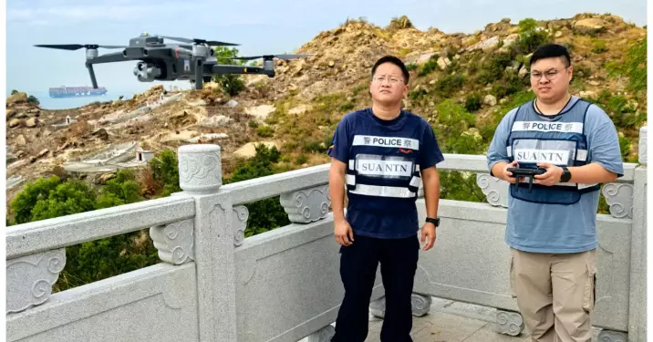 屯門警區啟動冬防鄉郊防爆竊行動 無人機助陣築立體防線