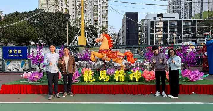 深水埗區議員跟進長沙灣年宵市場安排 成功爭取開放額外出入口便利居民