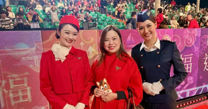 羅淑佩大讚新春花車美輪美奐 貼出私房照片分享巡遊精采時刻