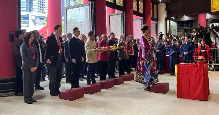 沙田丙午年大年初二車公誕求籤祈福