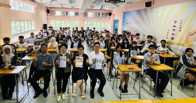 油尖警區寶石計劃｜走入校園 點亮非華裔學生前程