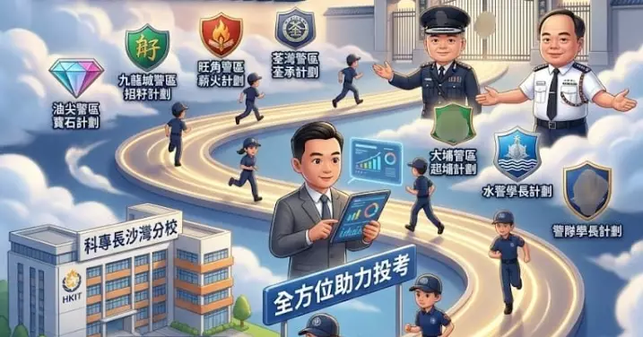 #科專 | #忠誠勇毅心繫社會 | 成績出衆有目共睹 | 成就你的「#學警」故事