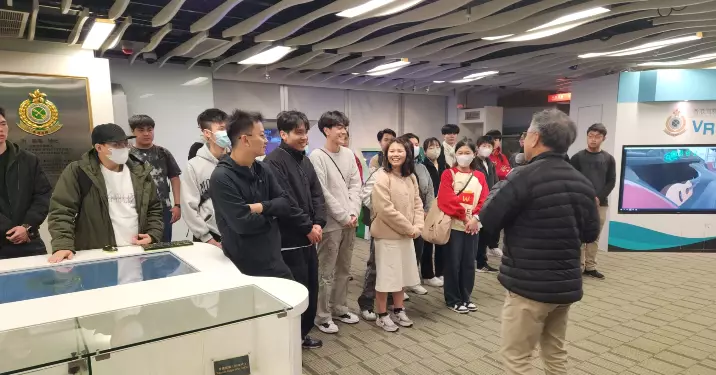 海關實務應用教育文憑課程DAE」同學參觀海關總部大樓