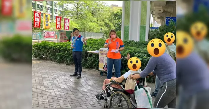 陳壇丹美林邨設街站 與沙田區議員董健莉匯報4月工作