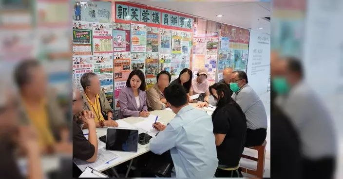 郭芙蓉協助區內私樓及屋苑跟進維修管理事宜