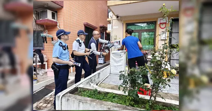 大嶼山警區展開「迅雪行動」 調配無人機高空巡邏反爆竊