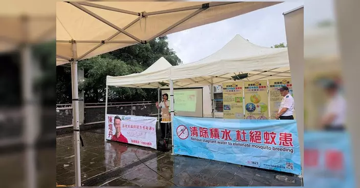 陳壇丹聯同食環署專家及關愛隊 穗禾苑辦講座教居民防蚊患