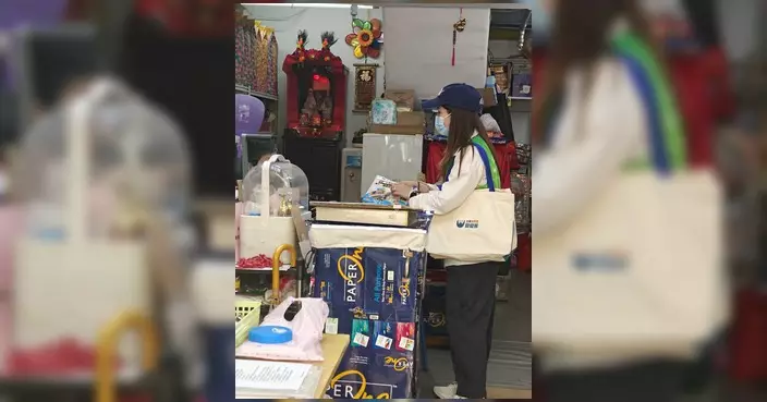 聯和墟關愛隊呼籲商戶自律 打擊店鋪阻街行為