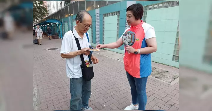 劉淑燕東區開街站 宣傳譚公寶誕飄色巡遊邀市民參與