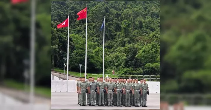 香港警察學院舉行學員宣誓典禮 171名新入職學警及見習督察莊嚴宣誓