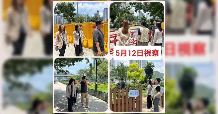 鴨脷洲公園海濱長廊工程圍封通道 部門回應改善措施