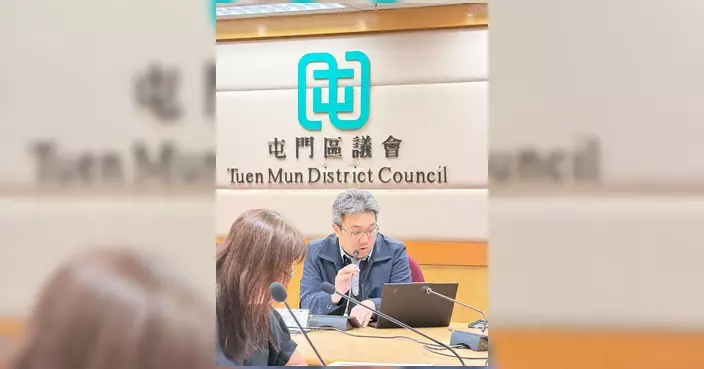 馮沛賢主持屯門區議會會議 關注學生運動及圖書館外展