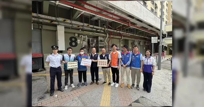 葵盛西邨議員聯同部門代表 跟進夏季滅蚊滅鼠預備工作