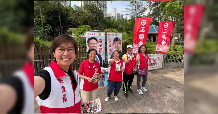 李貞儀馬鞍山設流動服務站 籲街坊把握選民登記