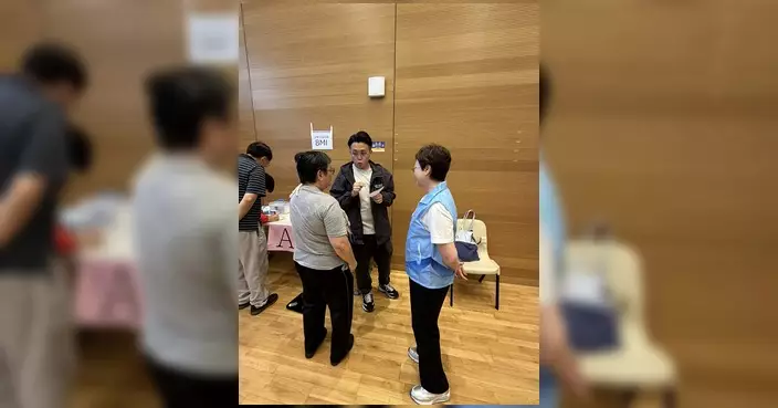 維園關愛隊摩頓台辦健康檢查日 提供眼睛聽力測試等服務