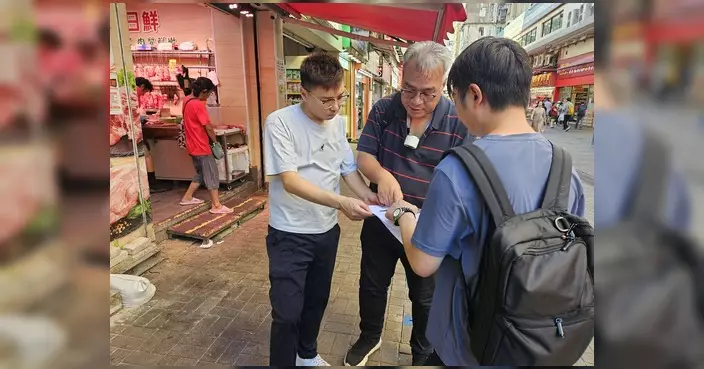 羅曉楓聯同屋宇署視察大廈滲水 爭取盡快處理