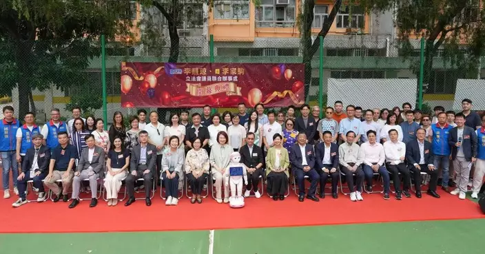 李慧琼李家駒黃大仙聯合辦事處開幕 麥美娟何永賢蔡若蓮到賀