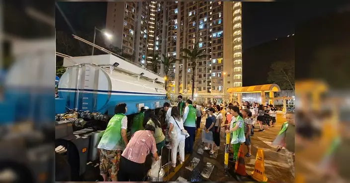 粉嶺南食水泛黃多個屋苑停水 欣盛關愛隊緊急支援