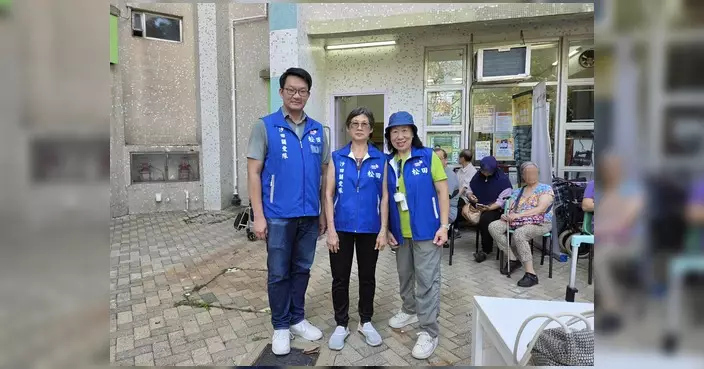 沙田關愛隊松田區辦免費長者剪髮活動 反應熱烈