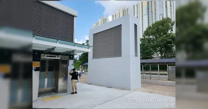 大水坑站隧道排氣口完成髹油 姚嘉俊陳敏娟促路政署跟進