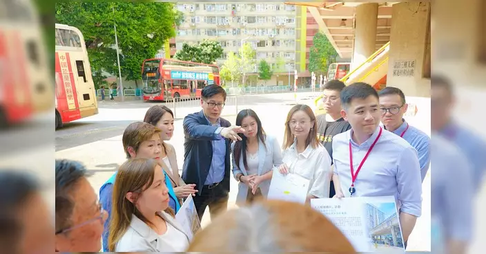 莫綺琪與團隊爭取長安邨加建升降機 路政署正面回應有望明年動工