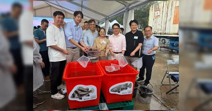 陳克勤出席全國放魚日 籲市民科學放生守護海洋