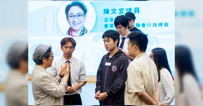 陳文宜出席青協工作坊 與青年探討高齡化社會機遇與挑戰