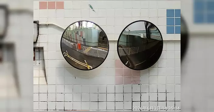 路政署迅速跟進 沙田行人隧道加裝6面魚眼鏡