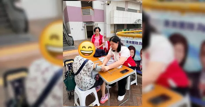 吳清清耀東邨平台設免費量血壓服務 逢周一上午10時至12時