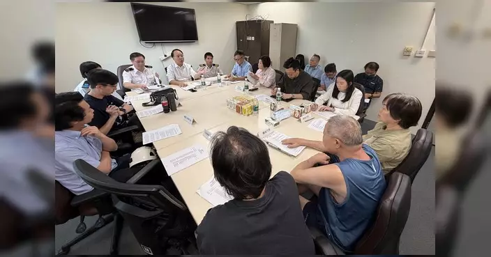 植潔鈴聯同區議員巡視漁灣街市 跟進改善工程及空置攤檔問題