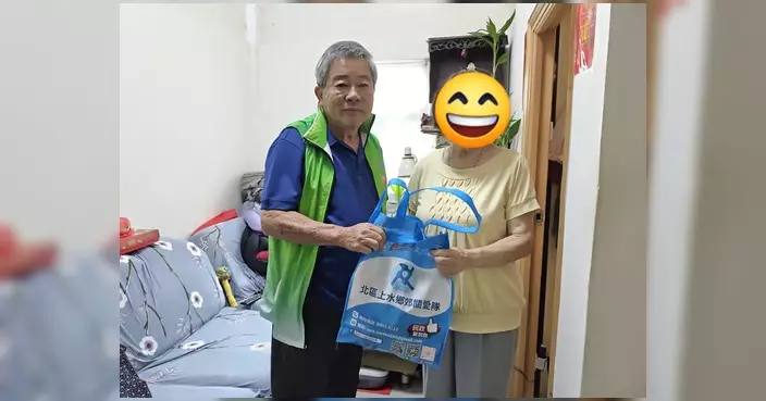 北區上水鄉郊關愛隊探訪蕉徑長者 關懷獨居雙老家庭