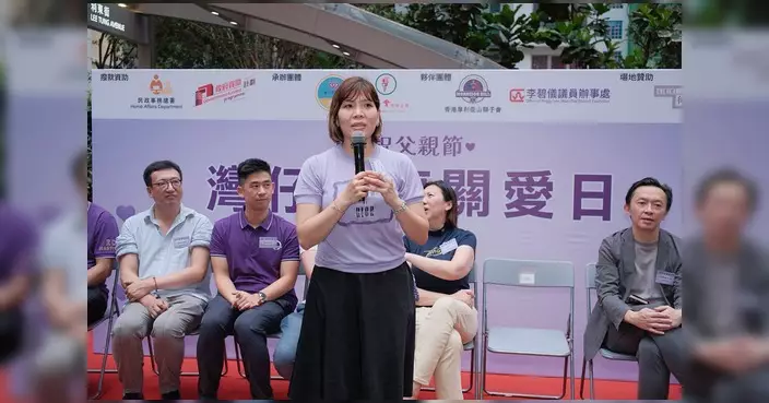 李碧儀辦灣仔健康關愛日 為爸爸們提供免費身體檢查